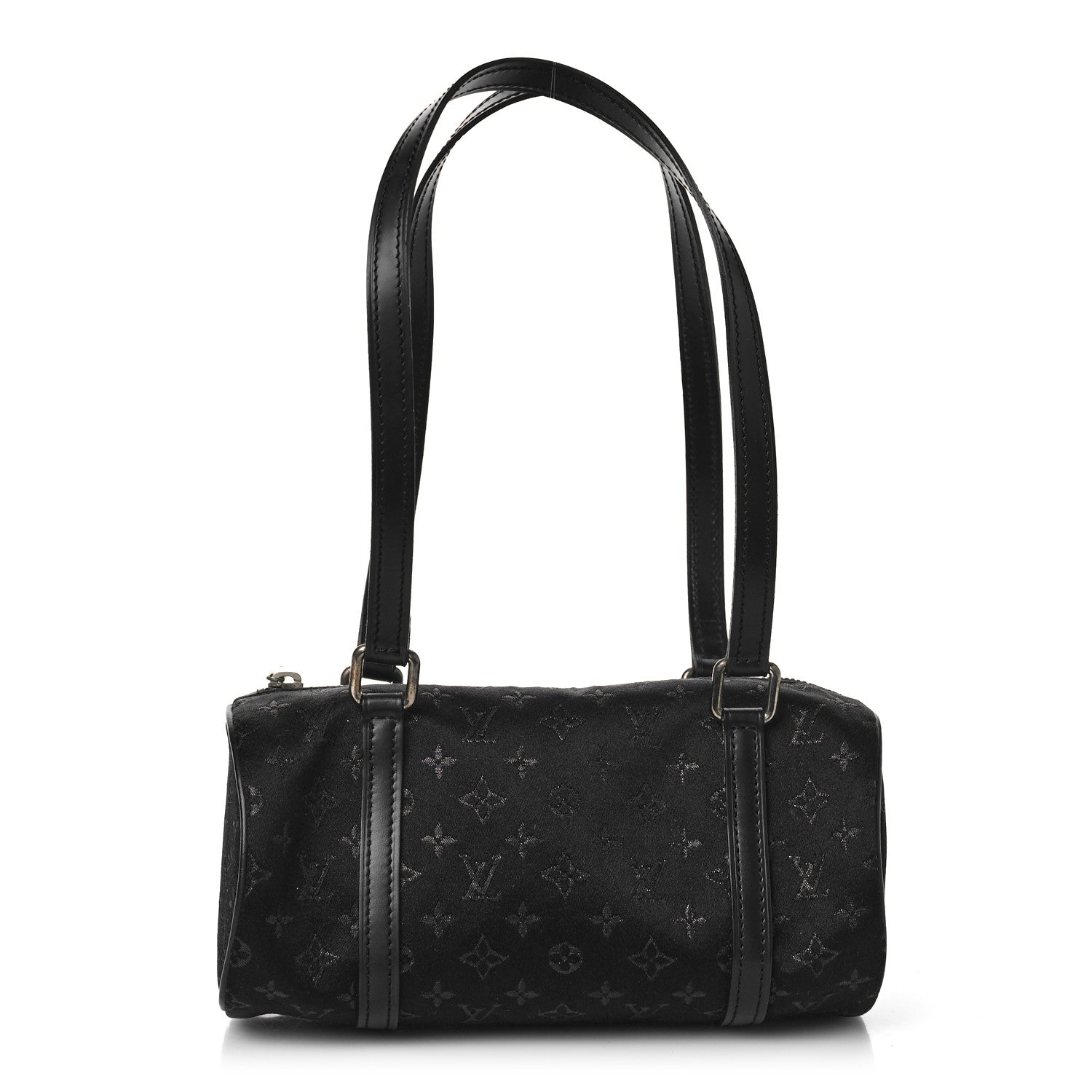 Louis Vuitton Satin Monogram Mini Papillon Black 1 of 8