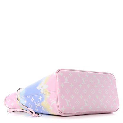 Louis Vuitton Monogram Escale Neverfull MM Pastel 3 of 5