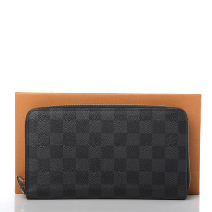 Louis Vuitton Damier Graphite Zippy Organizer Wallet 8 of 8