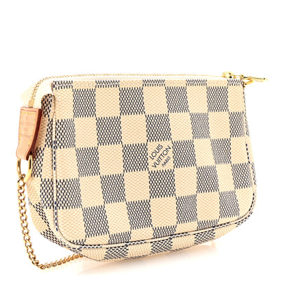 Louis Vuitton Damier Azur Mini Pochette Accessories 3 of 7