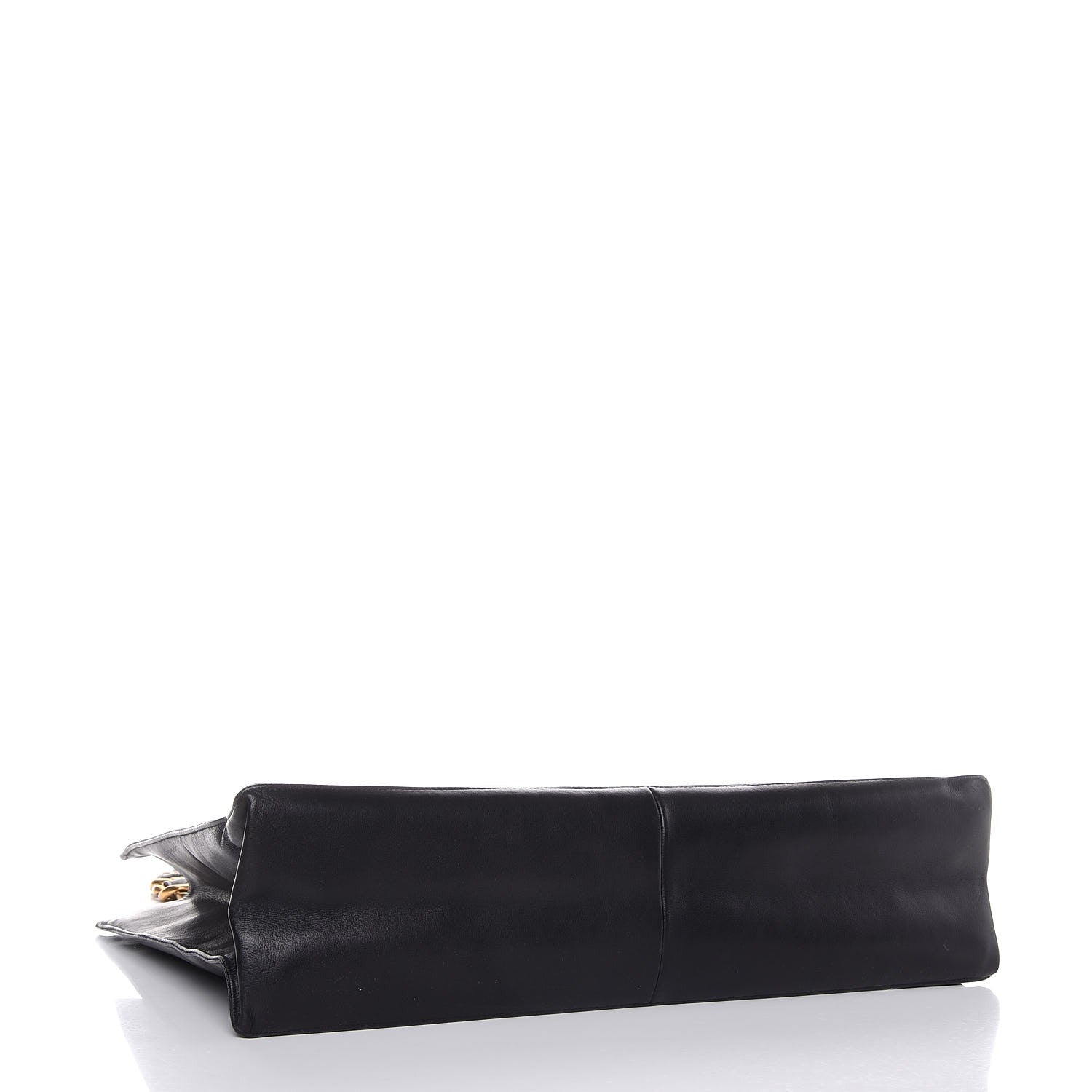 Chanel Lambskin CC Tote Black 4 of 7