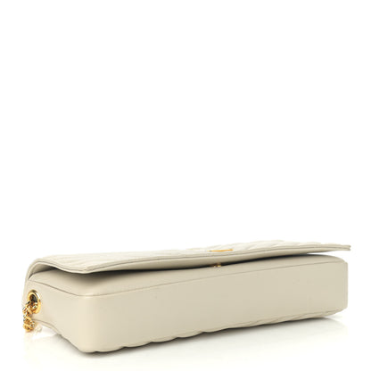 Saint Laurent Lambskin Matelasse Monogram Kate 99 Crema Soft 4 of 10