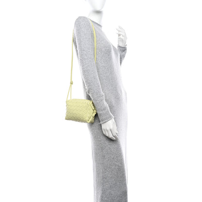 Bottega Veneta Nappa Intrecciato Mini Loop Camera Bag Lemon Washed 2 of 9