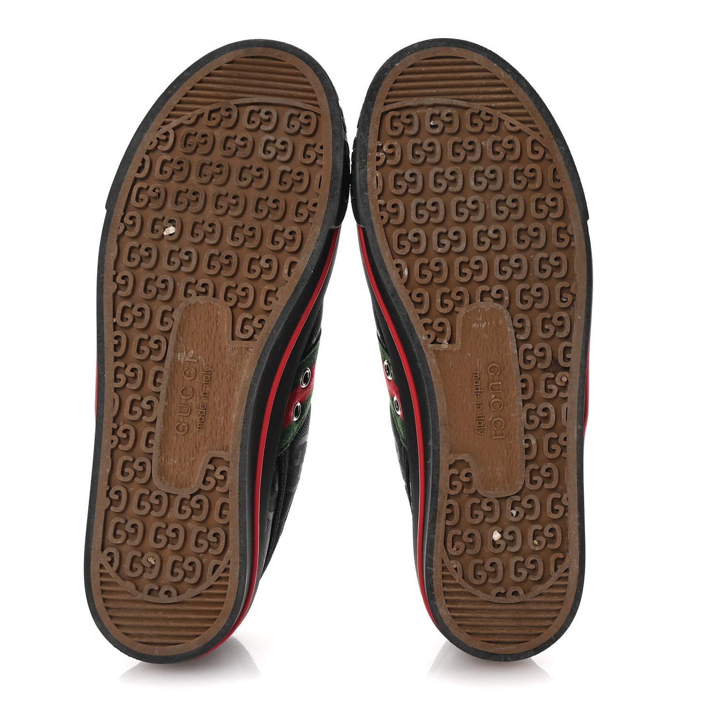 Econyl Nylon Web Monogram Off The Grid Womens 1977 Tennis Sneakers 38.5 Black