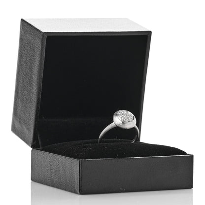 Marco Bicego 18K White Gold Diamond Medium Jaipur Ring 55 7.25 6 of 6