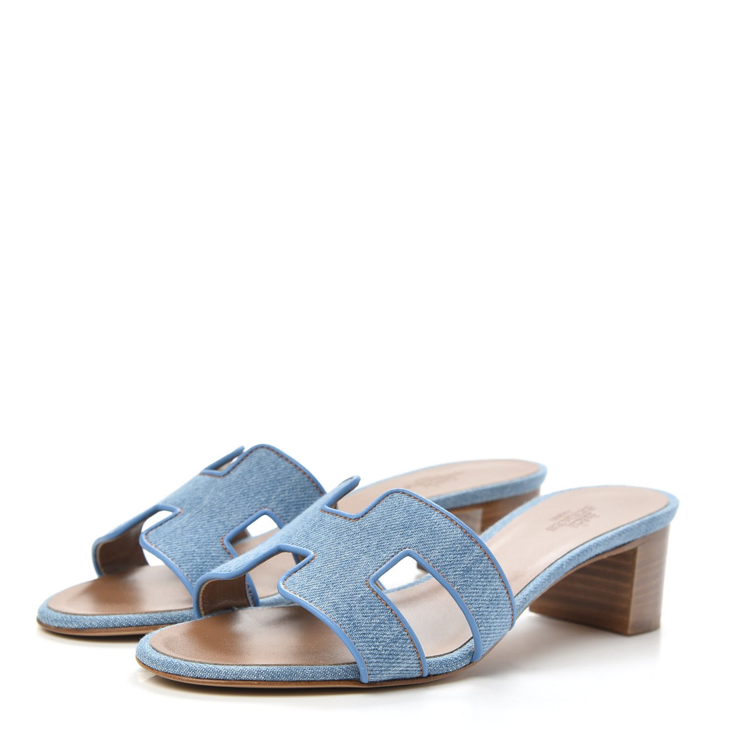Denim Oasis Sandals 36.5 Bleu Clair