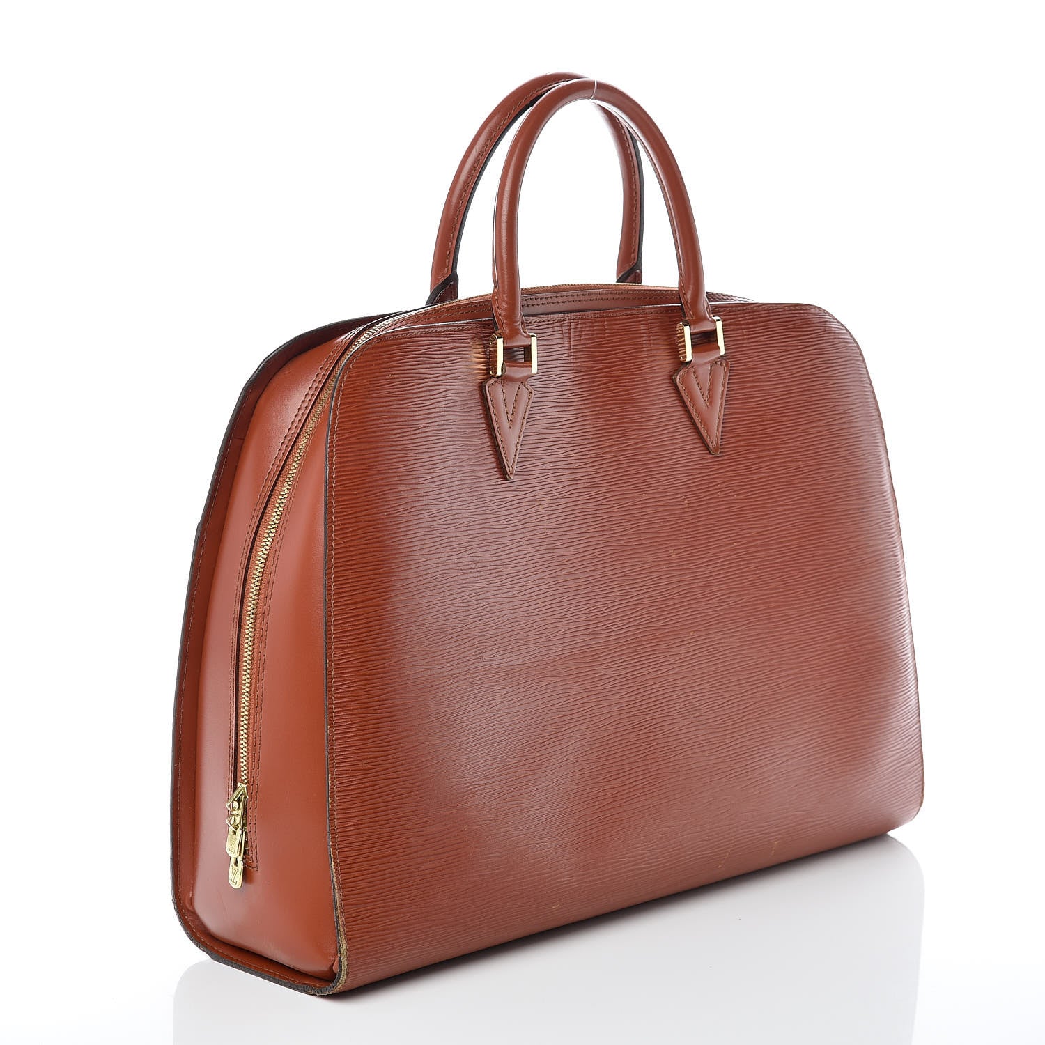 Louis Vuitton Epi Sorbonne Briefcase Kenyan Fawn 3 of 17