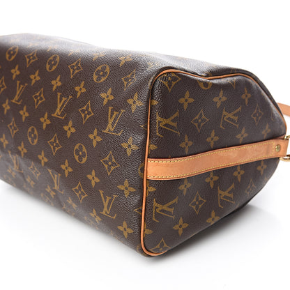 Louis Vuitton Monogram Speedy Bandouliere 30 10 of 13