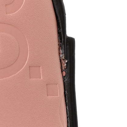 Gucci GG Gilbert Calfskin Jumbo Super Mini Top Handle Bowler Bag Soft Pink 11 of 12