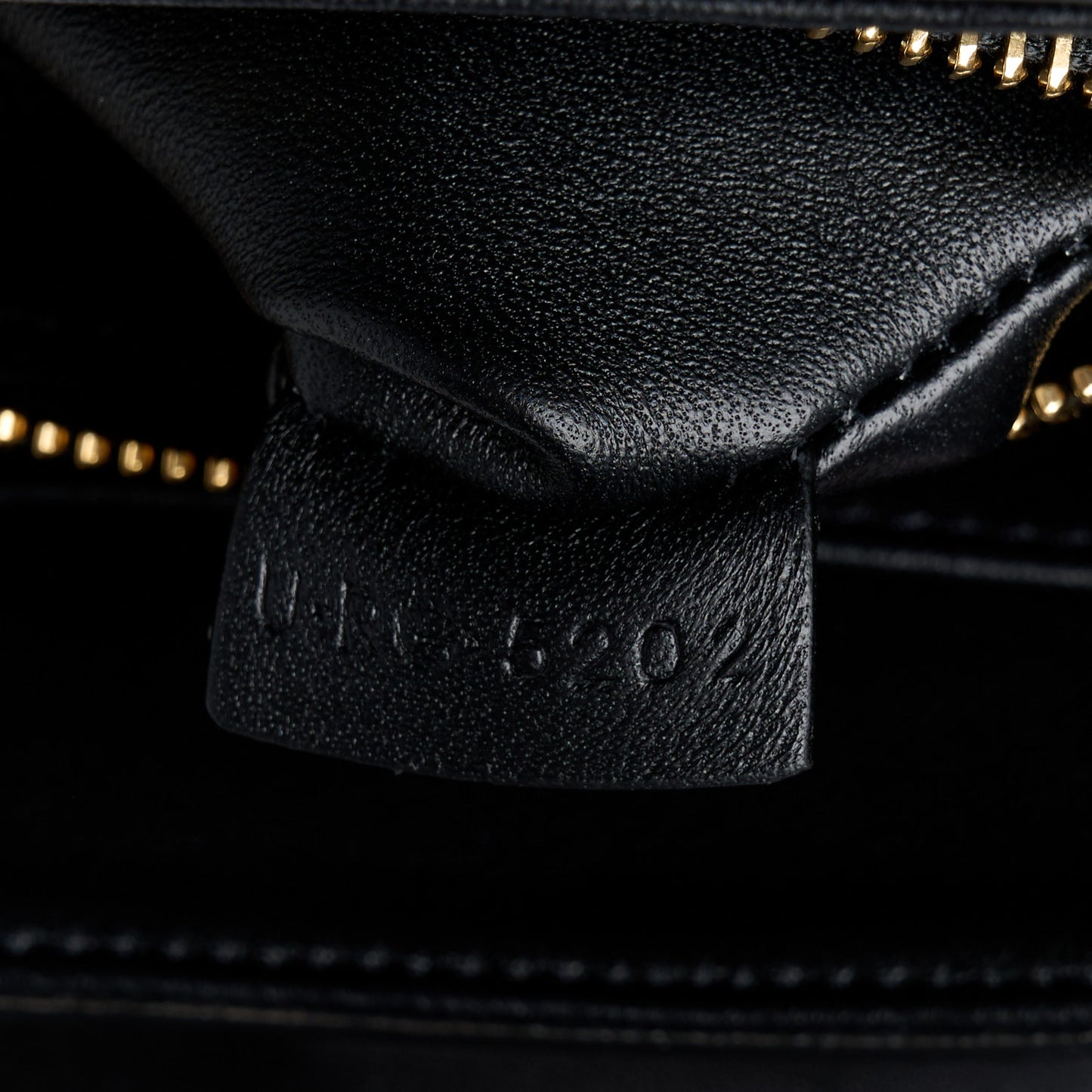 Satinated Calfskin Mini 16 Top Handle Bag Black
