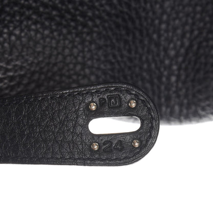 Hermes Taurillon Clemence Lindy 34 Black 7 of 13
