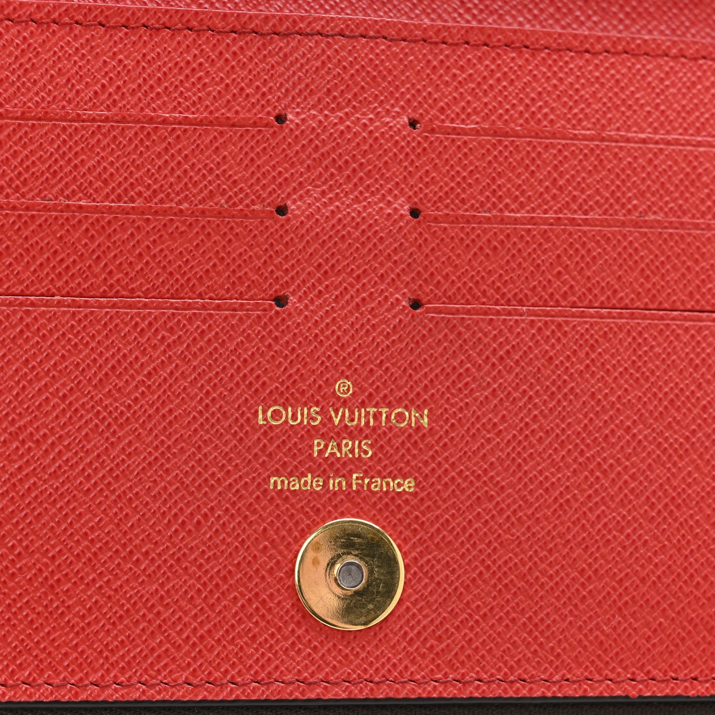 Monogram Adele Wallet Coquelicot