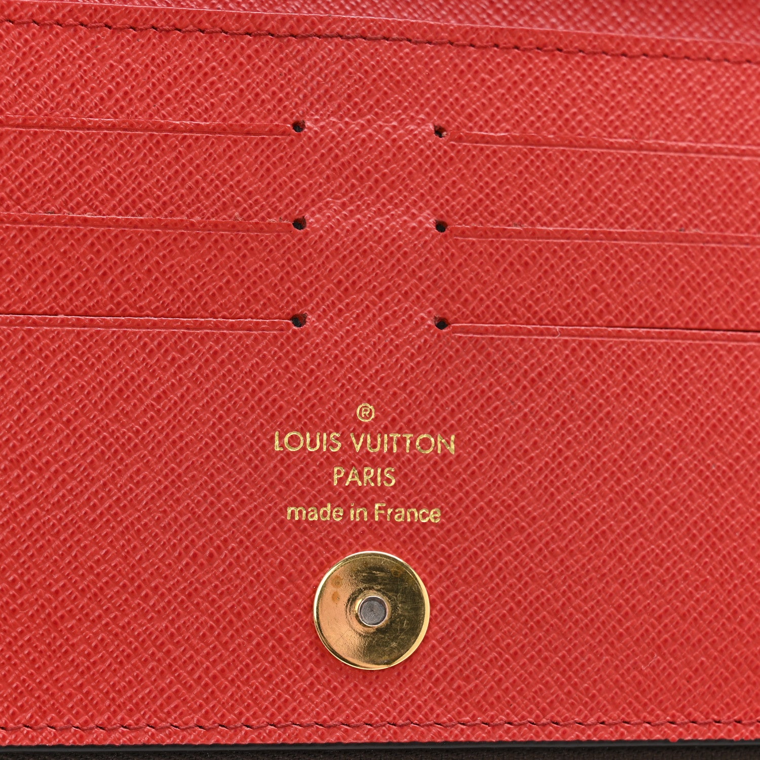 Louis Vuitton Monogram Adele Wallet Coquelicot 6 of 10