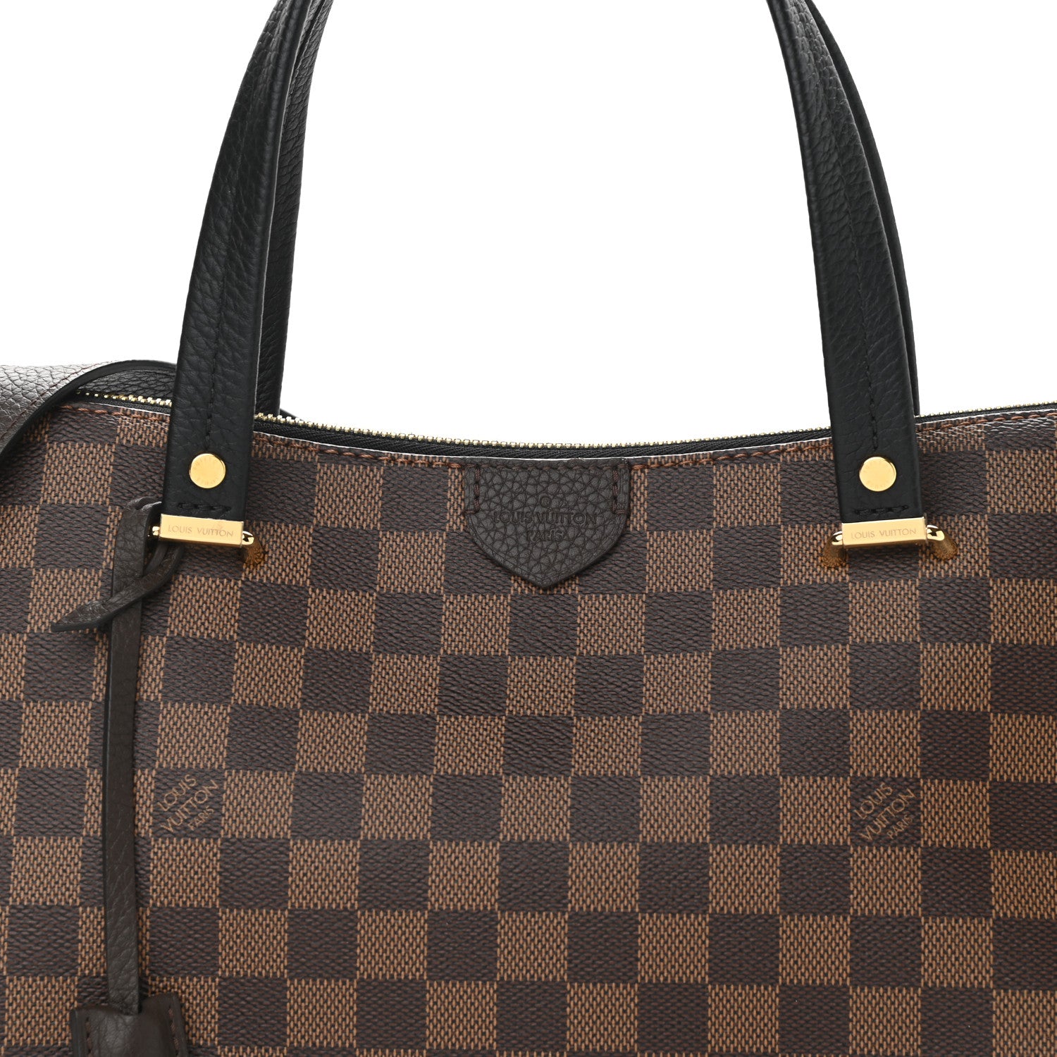 Louis Vuitton Damier Ebene Hyde Park Black 7 of 10