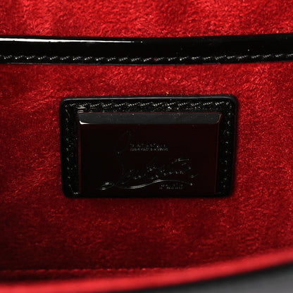Christian Louboutin Patent So Kate Baguette Clutch Black 6 of 8