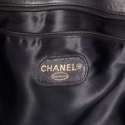 Chanel Lambskin CC Shoulder Bag Black 7 of 8