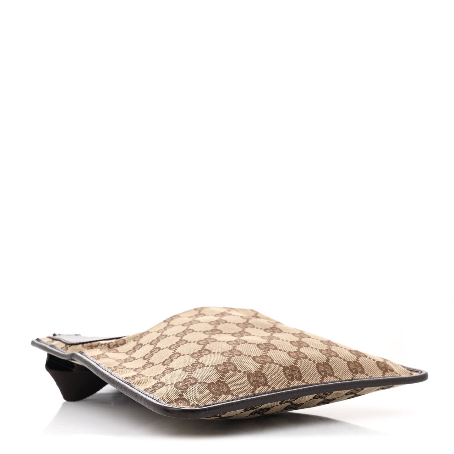 Monogram Messenger Crossbody Bag Dark Brown