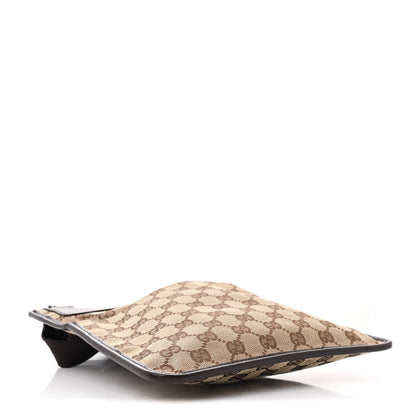 Gucci Monogram Messenger Crossbody Bag Dark Brown 4 of 10