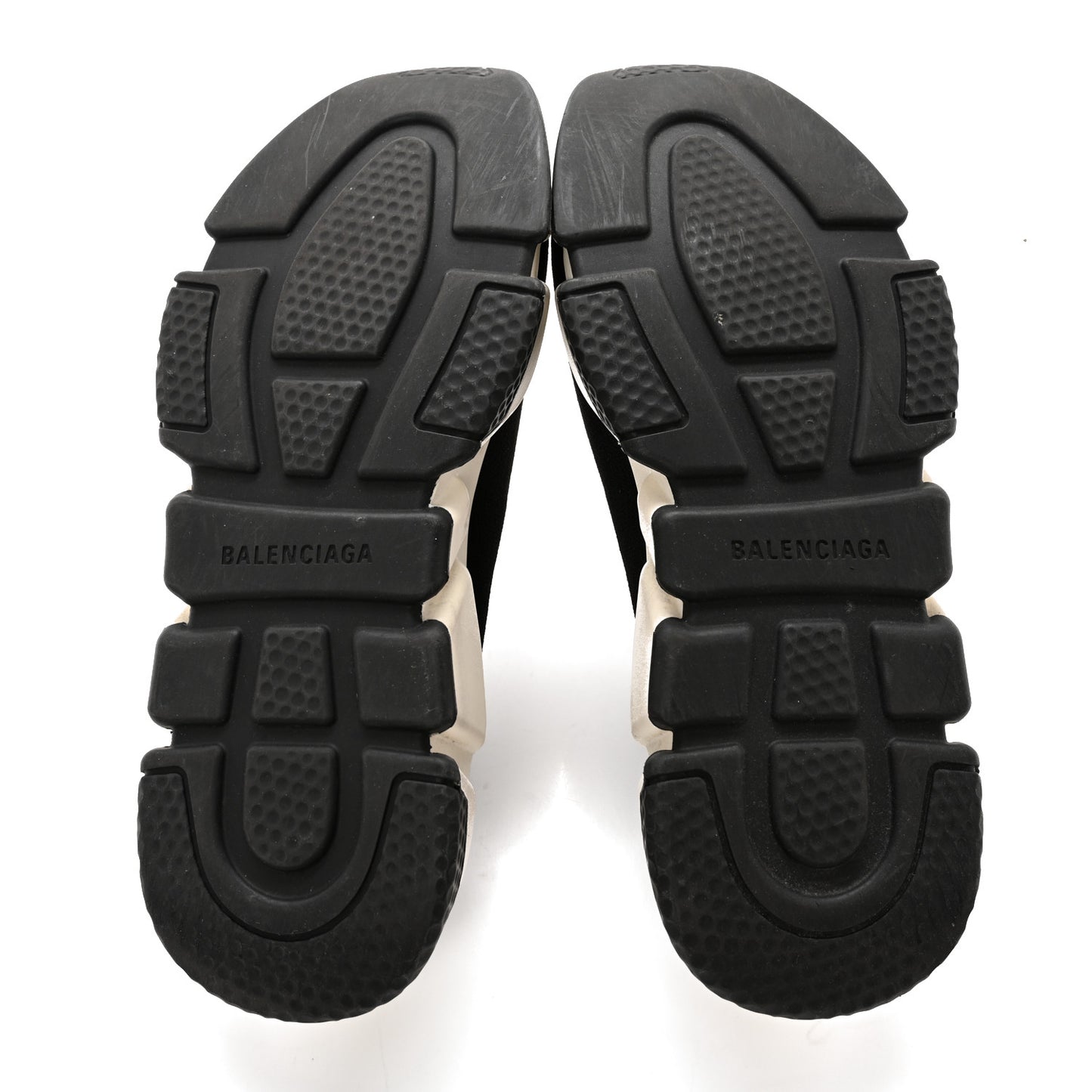 Neoprene Knit Womens Speed Sneakers 40 Black White