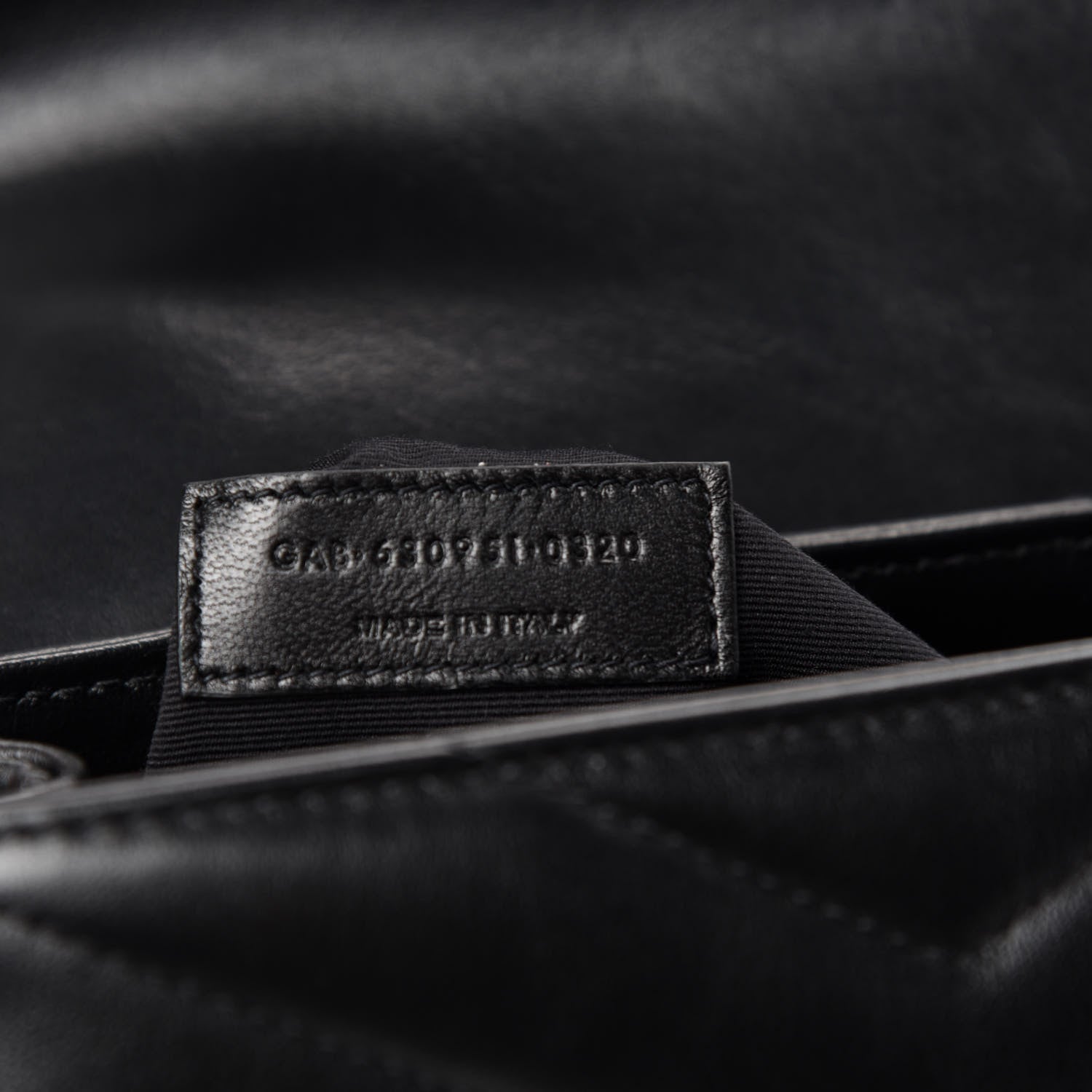 Saint Laurent Calfskin Y Quilted Monogram Toy Loulou Crossbody Bag Black 10 of 11