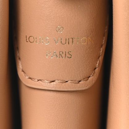 Louis Vuitton Lambskin Embossed Monogram Coussin PM Camel 6 of 9