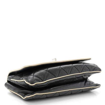 Chanel Lambskin East West Mademoiselle Flap Black 4 of 11