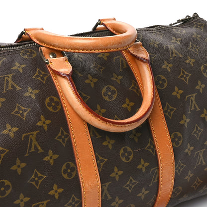 Louis Vuitton Monogram Keepall Bandouliere 45 13 of 16