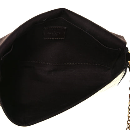 Louis Vuitton Vernis Pochette Felicie Chain Wallet Amarante 7 of 10