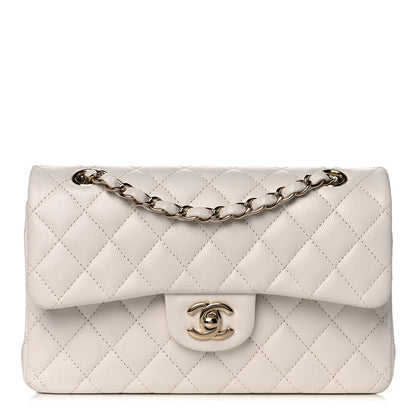 Chanel Caviar Quilted Small Double Flap White 1 of 9