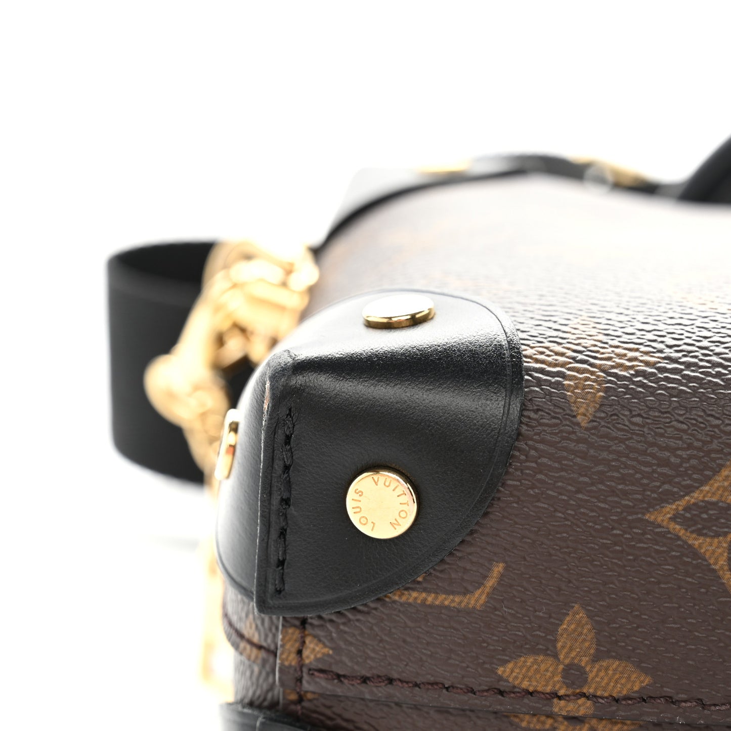 Monogram Petite Malle Souple Black