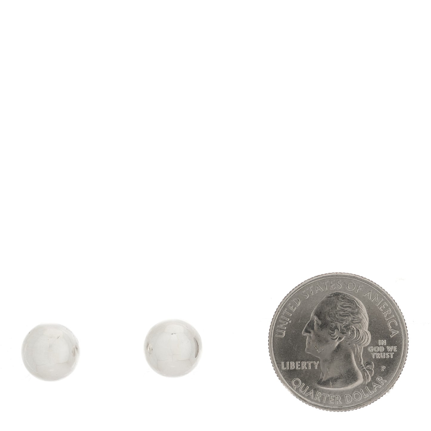 Sterling Silver 10mm HardWear Ball Earrings