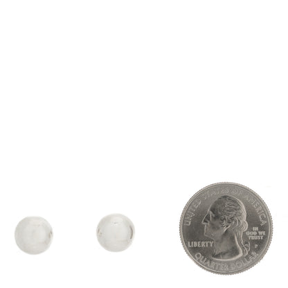 Tiffany Sterling Silver 10mm HardWear Ball Earrings 2 of 4