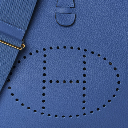 Hermes Taurillon Clemence Evelyne III PM Mykonos 10 of 11