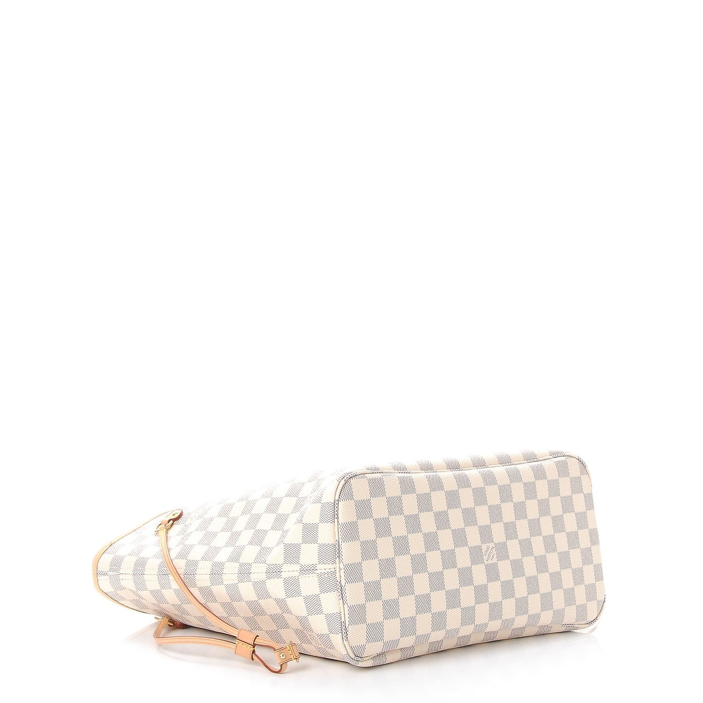 Damier Azur Neo Neverfull MM Rose Ballerine