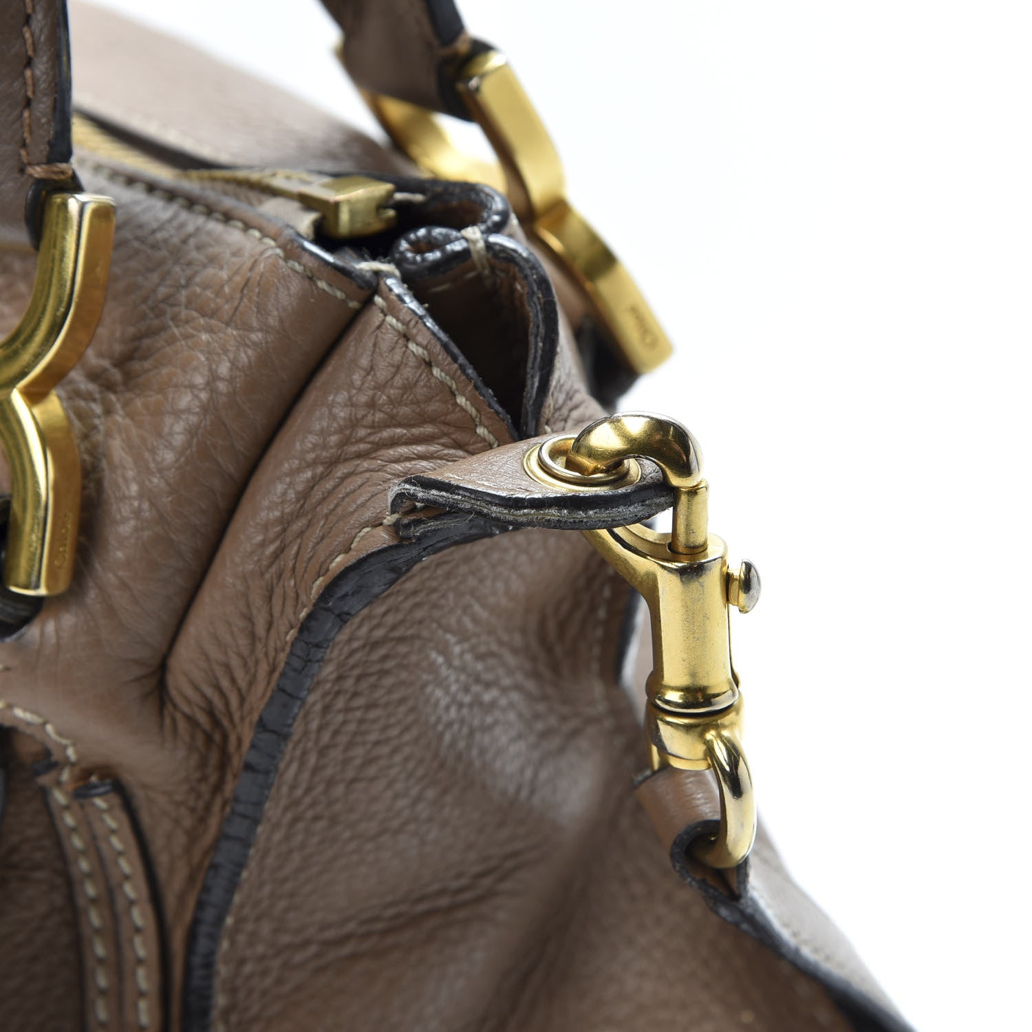 Chloe Calfskin Medium Marcie Satchel Nut 7 of 14