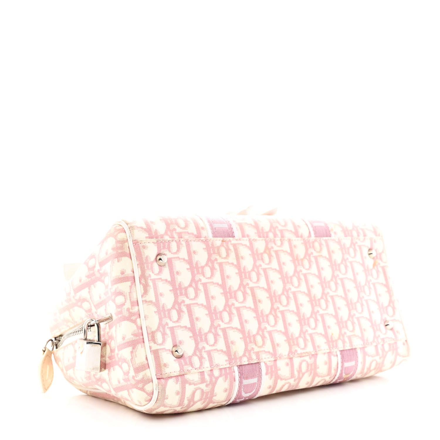 Christian Dior Monogram Girly Boston Pink 4 of 12
