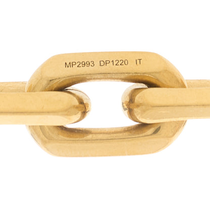 Louis Vuitton LV Edge Necklace Cadenas Gold 4 of 6