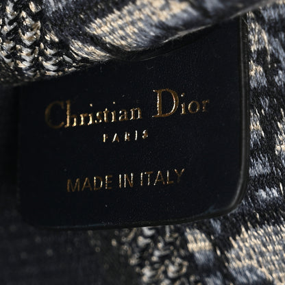 Christian Dior Oblique Mini Book Tote Blue Multicolor 6 of 10