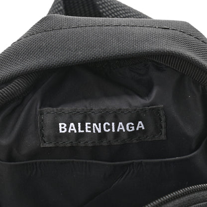 Balenciaga Recycled Casual Nylon Mini Oversized Backpack Black 6 of 11
