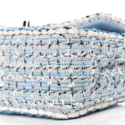 Chanel Tweed Braid Mini Flap Blue White Navy 11 of 11