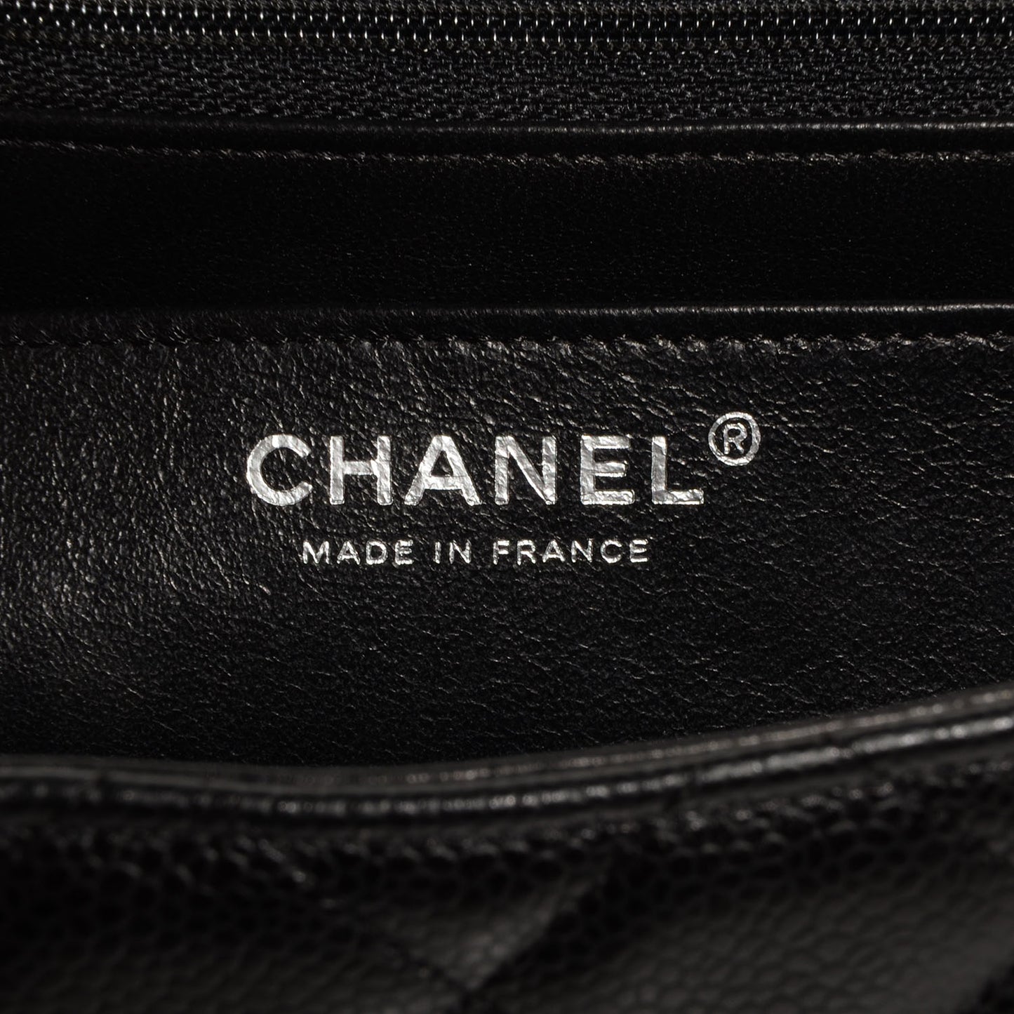 Caviar Jumbo Single Flap Black