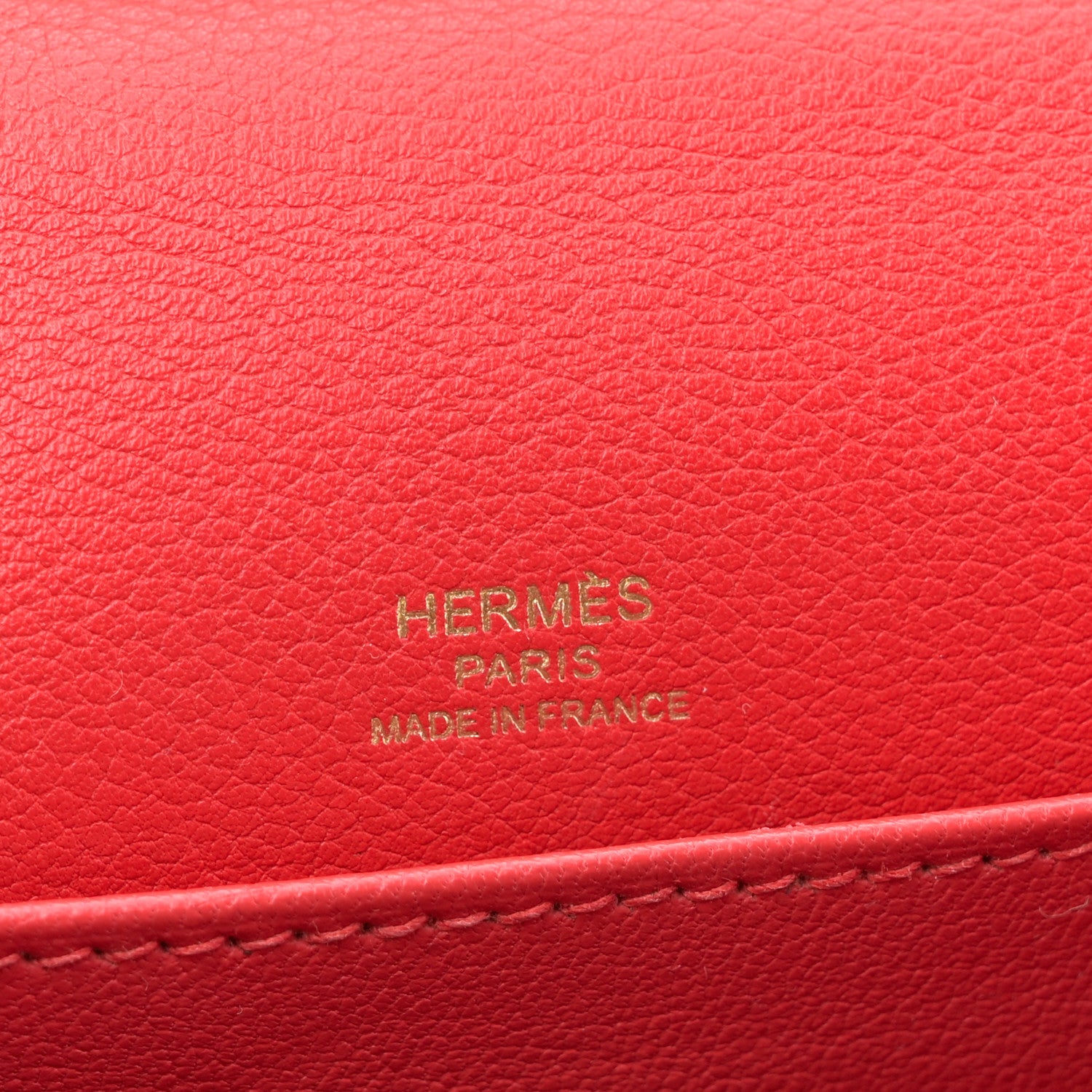 Hermes Evercolor Mini Sac Roulis Rouge Casaque 6 of 11