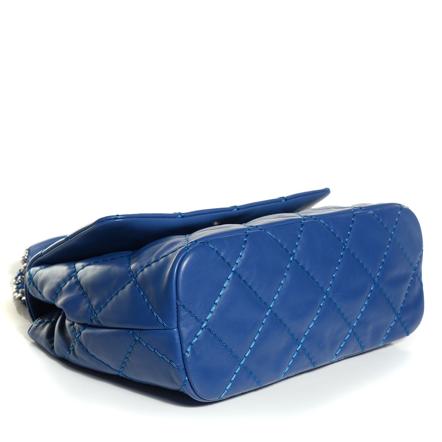 Chanel Calfskin Love Me Tender Flap Blue 4 of 9