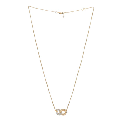 David Yurman 18K Yellow Gold Diamond Pave Extra-Small Belmont Pendant Necklace 3 of 4