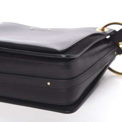 Chloe Calfskin Suede Medium Roy Bag Black 8 of 9