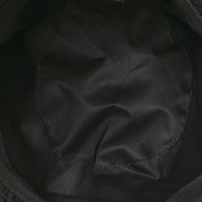 Prada Re-Nylon Metal Triangle Logo Womens Bucket Hat L Black 7 of 9