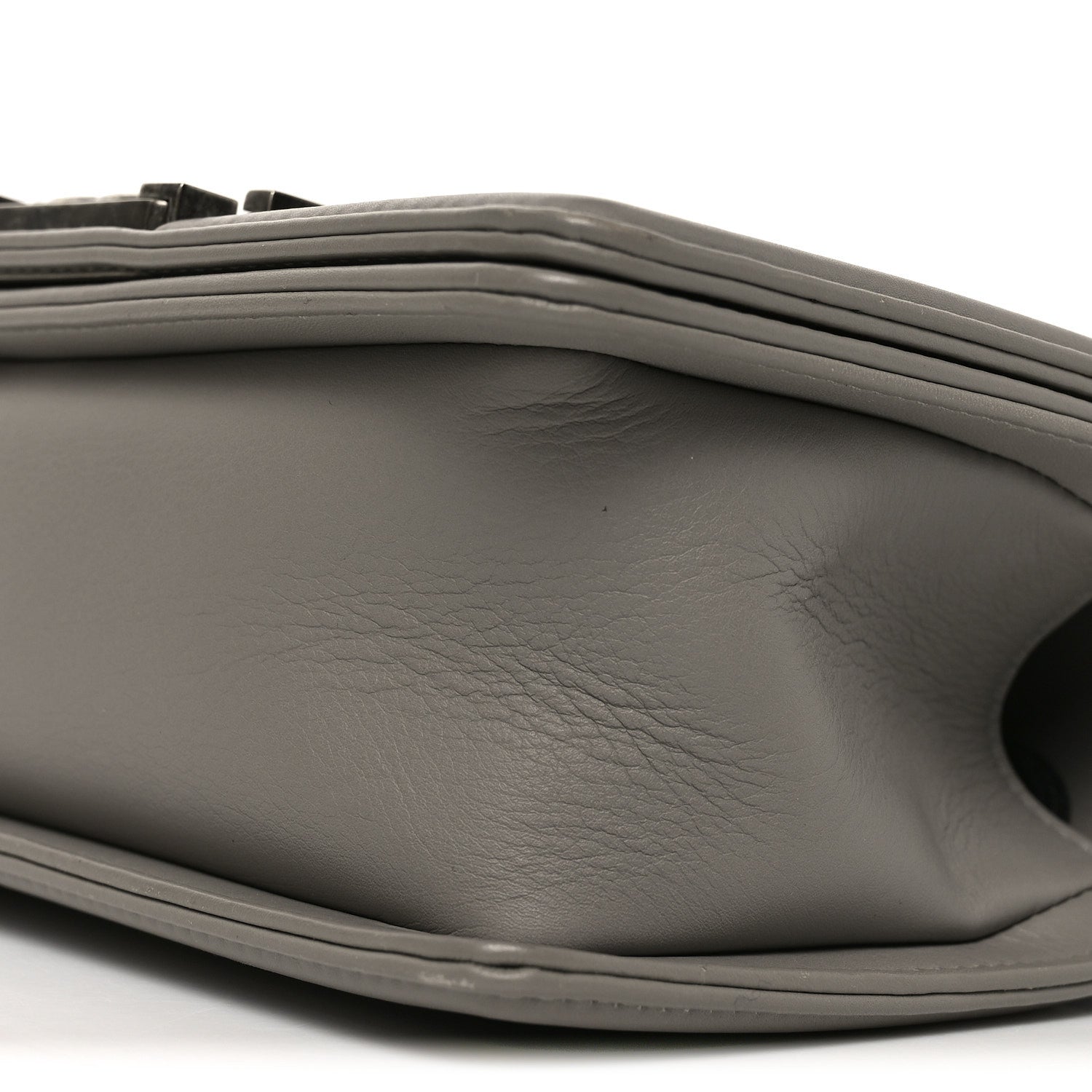 Chanel Calfskin Quilted Small Boy Flap Grey 9 of 9