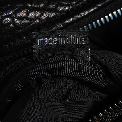 Alexander Wang Pebbled Lambskin Rocco Black Matte Black Hardware 7 of 7