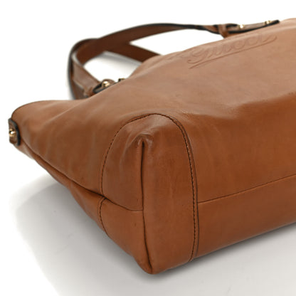 Gucci Calfskin Small Craft Tote Brown 13 of 13