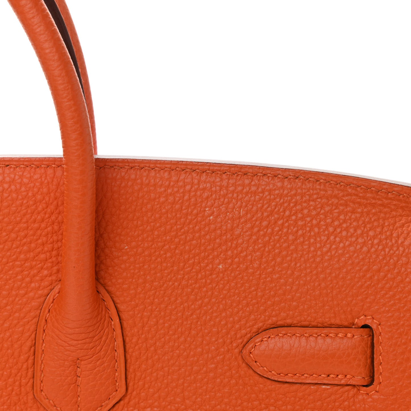 Togo Birkin 35 Orange